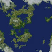 Randomly generated world map #2