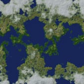 Randomly generated world map #3